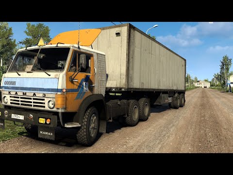 Видео: По Магаданским дорогам... * ETS2 1.56
