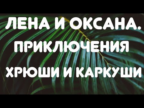 Видео: Лена и Оксана// Приключения, Хрюши и Каркуши// Обзор видео//