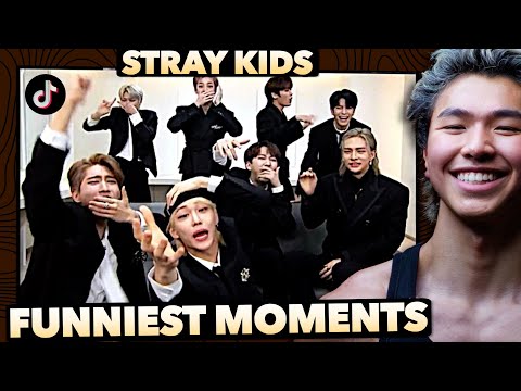 Видео: Спортсмен отреагировал на самые смешные посты Stray Kids в TikTok #10
