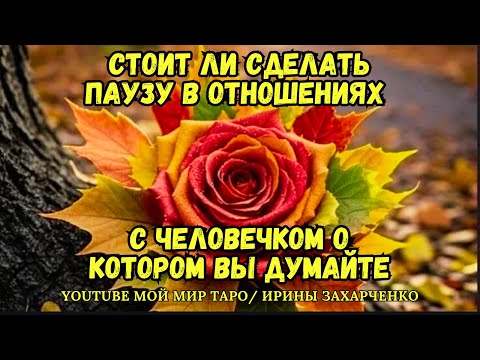 Видео: СТОИТ ЛИ СДЕЛАТЬ ПАУЗУ В ОТНОШЕНИЯХ С ЧЕЛОВЕЧКОМ О КОТОРОМ ВЫ ДУМАЙТЕ .