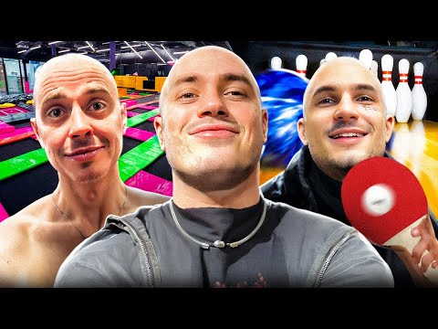 Видео: УСТРОИЛИ ЛУЧШИЙ ДЕНЬ ДИМОНУ! | УГАР НА БАТУТАХ И В БОУЛИНГЕ🤣