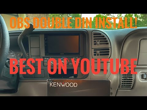 Видео: Как установить 2-DIN-магнитолу в 2-дверный Chevrolet Tahoe с OBS‼️ЛУЧШЕЕ ВИДЕО ПО УСТАНОВКЕ НА YO...