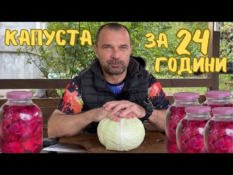 Видео: КАПУСТА за 24 години вдома!