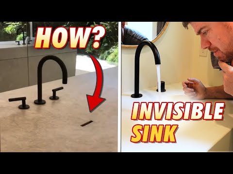 Видео: Я сделал невидимую бетонную раковину