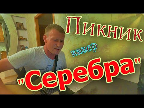 Видео: Пикник - Серебра. Кавер на гитаре. Мишаня жарит на гитаре👍🎤🎼🪕❗✌