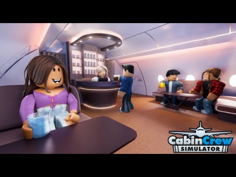 Видео: Играю в Роблокс/Roblox - Cabin Crew Simulator! s3