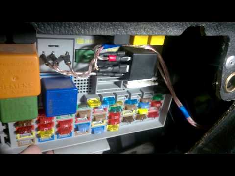 Видео: Opel Astra G Устанавливаем Умное  програмируммое реле