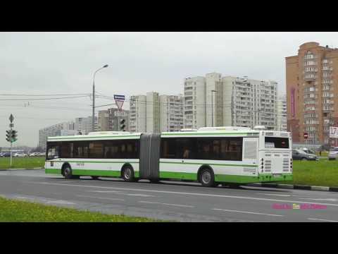 Видео: Автобусы в Москве - Buses in Moscow, Russia 2016.