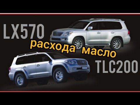 Видео: Жор масло LX570, TLC200 сравнительная диагностика.