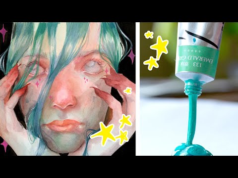 Видео: Что такое непрозрачная акварель?