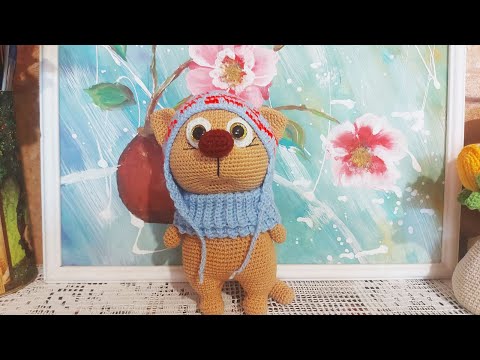 Видео: Кот Клубок крючком | Кот Клубок по схеме Ольги Ромахиной | Как связать кота Клубка? | Подробный МК