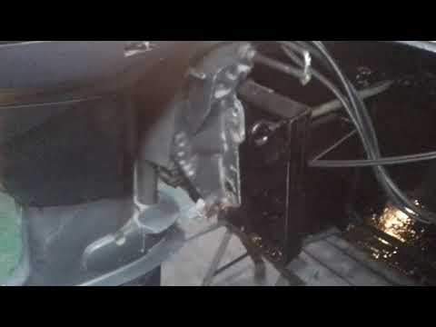 Видео: Казанка 2м. Выносной транец.