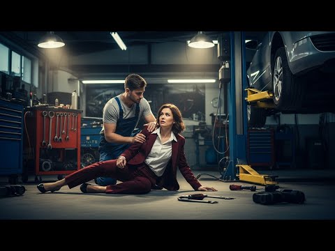 Видео: Она упала прямо в автомастерской… и механик изменил её судьбу
