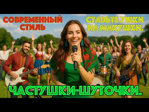 Видео: Ставьте ушки на макушки. 💥Частушки в современном стиле💥(Новинка 2025) Часть-5.
