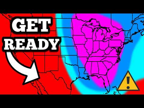 Видео: Эта погодная ситуация побьет все рекорды...