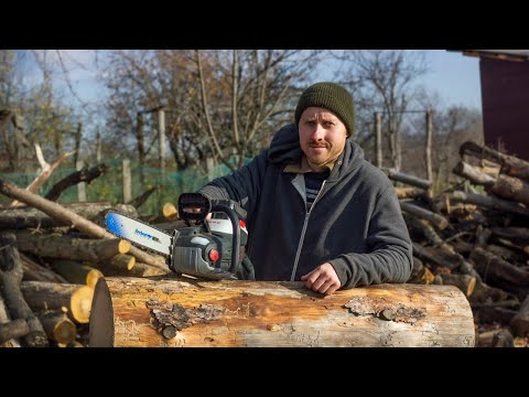 Видео: Мощнейшая аккумуляторная пила CRAMER 82V! Тестирую разные цепи!