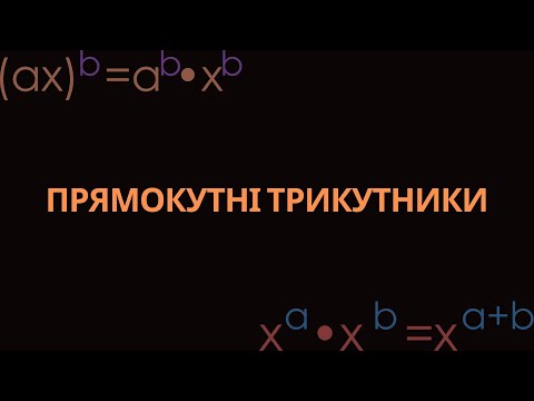 Видео: ПРЯМОКУТНІ ТРИКУТНИКИ. ВЛАСТИВОСТІ Й ОЗНАКИ ПРЯМОКУТНИХ ТРИКУТНИКІВ (ГЕОМЕТРІЯ, 7 КЛАС. ІСТЕР, 2024)