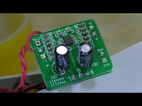 Видео: Доработка самодельного усилителя для наушников. Исправление АЧХ м/с SGM4812