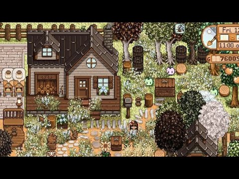 Видео: Мой типичный день в Stardew valley