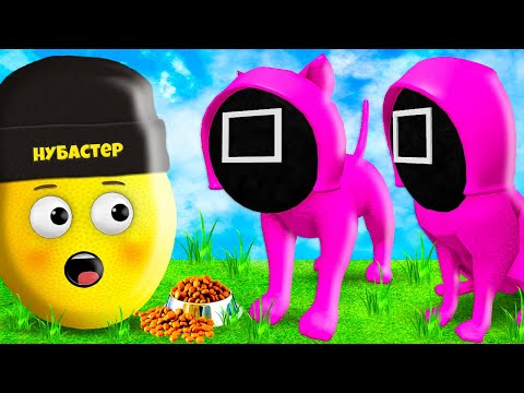 Видео: СПАС КОТОВ ИЗ ИГРЫ В КАЛЬМАРА в ROBLOX!