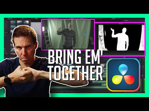 Видео: Комбинирование ключей в Fusion — расширенный совет по работе с зелёным экраном