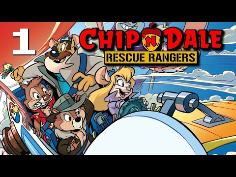 Видео: чип и деил Полное прохождение  Chip and Dale (Dendy) Rescue Rangers