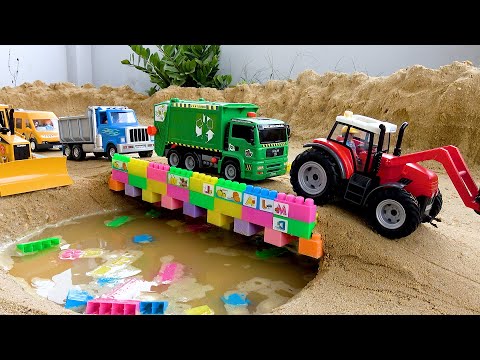 Видео: Коллекция игрушечной строительной машины - мультики про машинки - BIBO и Игрушки
