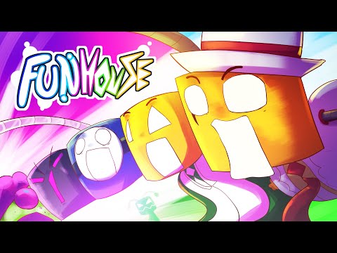 Видео: FUNHOUSE by rafer | Полный уровень и анимация (Geometry Dash)