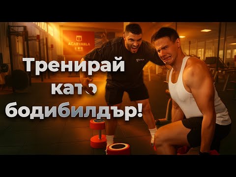 Видео: Бодибилдинг тренировка! С Радостин Цветанов и Зарко Раев
