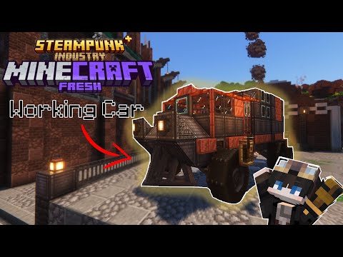 Видео: Как сделать РАБОЧУЮ МАШИНУ с CREATE в FRESHCRAFT Майнкрафте!
