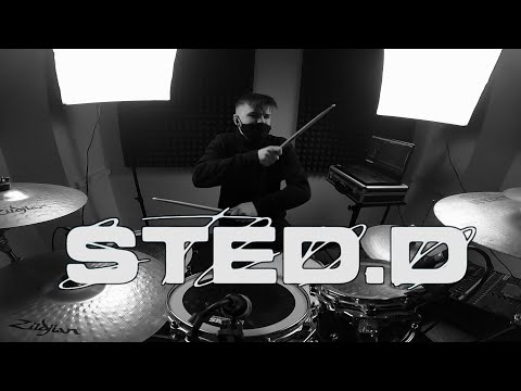 Видео: STED.D - ЧЕРНЫЙ СНЕГ (Drum Cover by Vladimir Boronin)