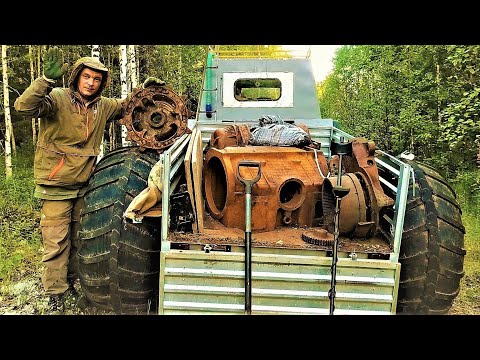 Видео: ПОЛНЫЙ ПРИЦЕП МЕТАЛЛА! ВЫБИРАЮСЬ С ТАЙГИ НА СДАЧУ МЕТАЛЛОЛОМА! СКОЛЬКО ДЕНЕГ ЗА ОДИН РЕЙС?