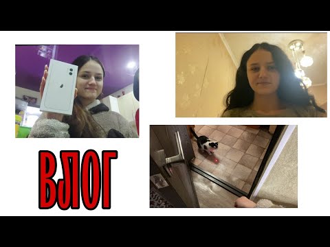 Видео: VLOG:купили новый телефон,качество камеры айфон vs самсунг