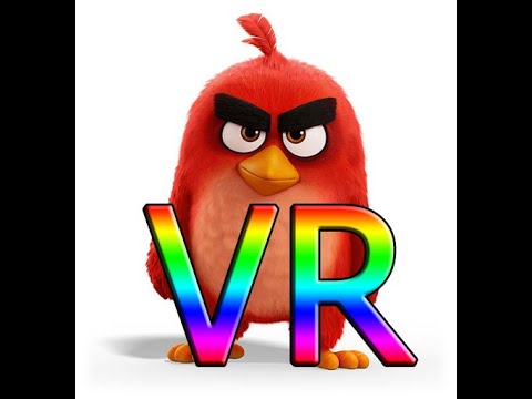 Видео: Прохождение Angry birds SANDY BEACH на VR #1