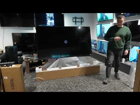Видео: QD MiniLED TCL 85C7K (Розпаковка)