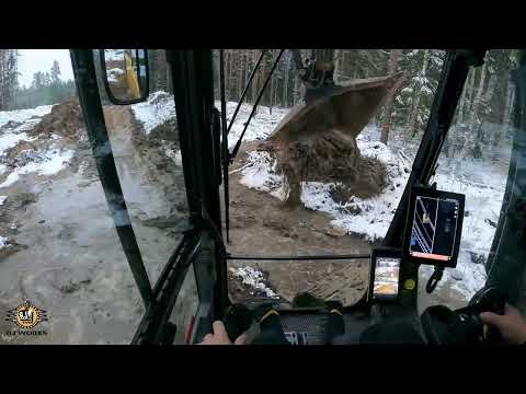 Видео: Канава в болотистое место