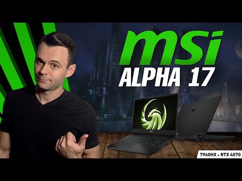 Видео: MSI ALPHA 17 C7V | НЕПЛОХОЙ НОУТБУК ДЛЯ НУБА..