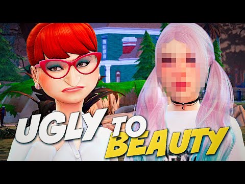 Видео: ИЗ СТЕСНЯШКИ В E-GIRL - ПЛАСТИЧЕСКИЙ ХИРУРГ В СИМС 4 - The Sims 4 Ugly To Beauty ✖