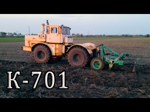 Видео: К-701 с глубокорыхлителем на пределе! Кировец.