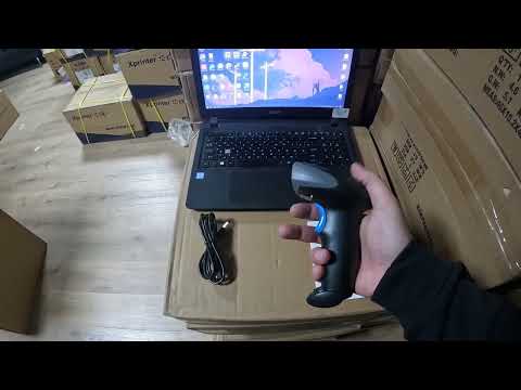 Видео: Подключение Блютуз сканера AT830BL к компьютеру