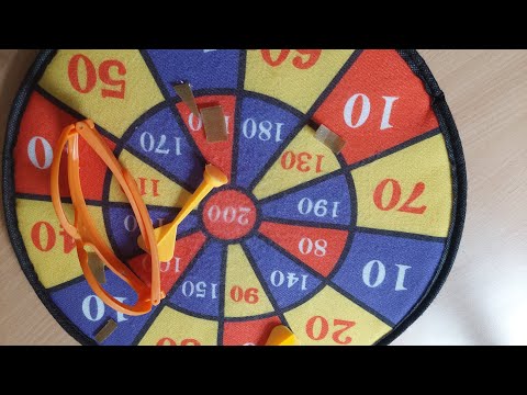Видео: ASMR АСМР Скретчинг по мишени для дартса без лица. No Face. Darts Scratching.