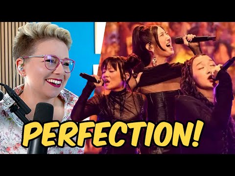 Видео: Анализ вокала: EJAE, Одри Нуна и Рей Ами x KPop Demon Hunters: Golden | The Tonight Show