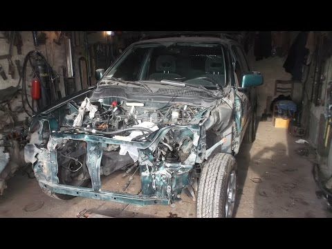 Видео: Honda CR-V .  Кузовной ремонт Часть 1 .body repair