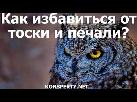 Видео: Как избавиться от тоски и печали? И почему нападает тоска?