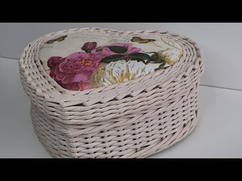 Видео: Шкатулка "Сердечко". Часть 1.
