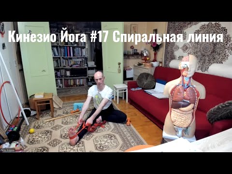 Видео: Кинезио йога с Петром Егоровым - 17 занятие 15.05.2024 - Спиральная линия + асаны