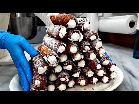 Видео: Полный хруста! Уникальный кремовый рулет круассан приготовление