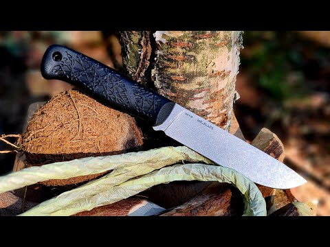 Видео: Нож ICEBERG B-15 Mr Blade. Уличный тест