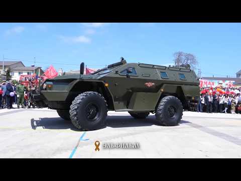 Видео: Парад победы в Дербенте 2018г