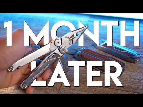 Видео: Давайте сравним Leatherman Curl и Wave | Как они ведут себя спустя месяц?